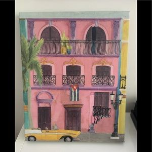 Colorful Canvas Painted